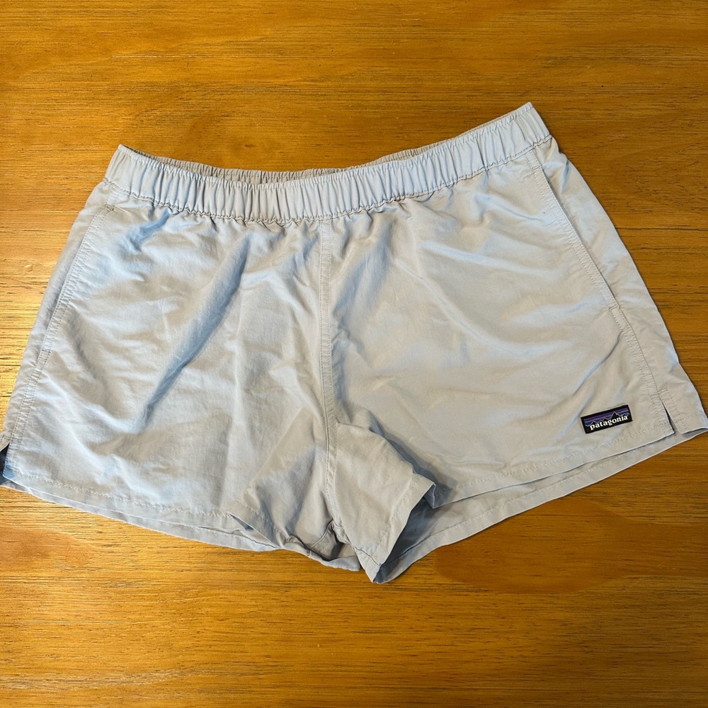 Patagonia Women's Light Blue Athletic Shorts